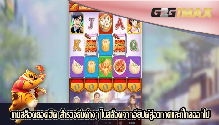 เกมสล็อตยอดฮิต สำรวจธีมต่างๆ ในสล็อตจากอียิปต์สู่อวกาศและที่ไกลออกไป